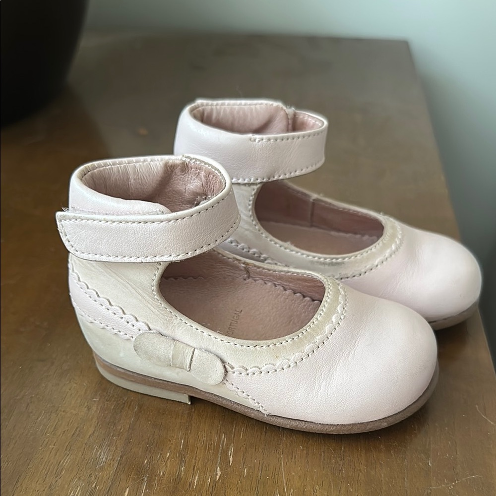 Jacadi Pink Kids Mary Jane Shoes size 20